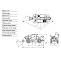 Чертеж Телескопический погрузчик Heli 35THCJ09-CU/L (35H51-90-C3)