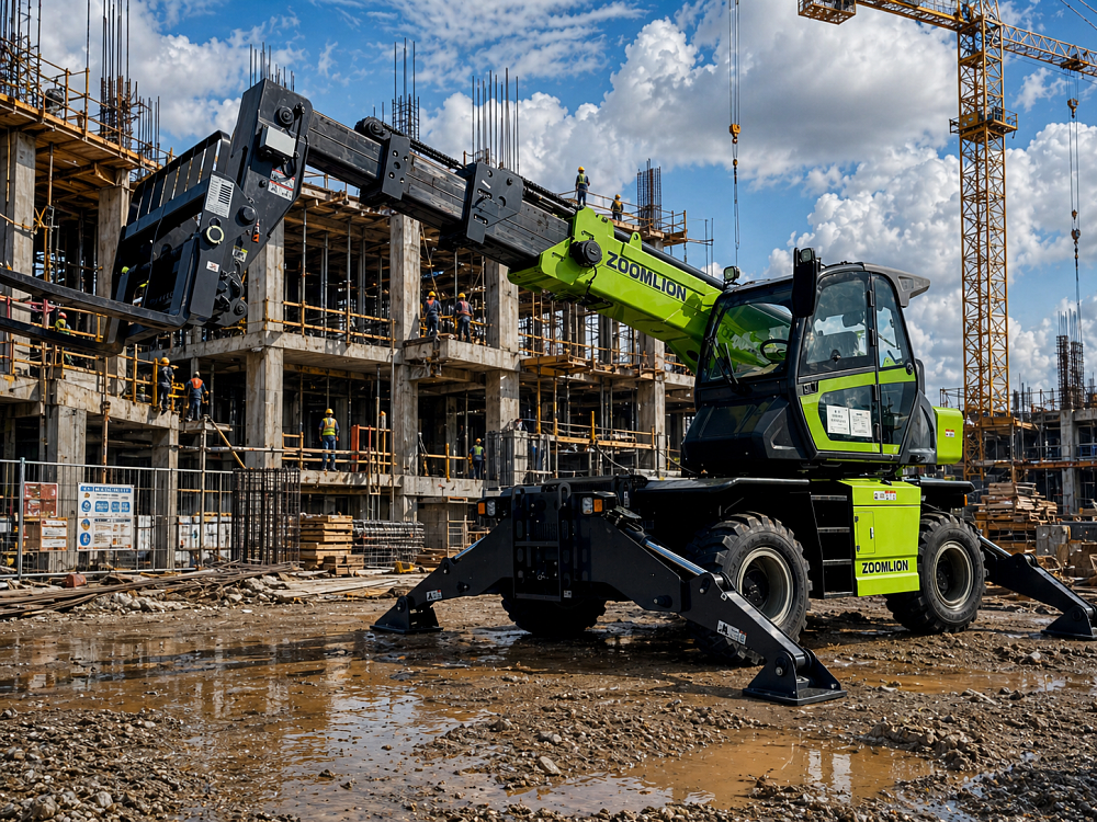 Телескопический погрузчик ZOOMLION ZTH4518R на Кавказе