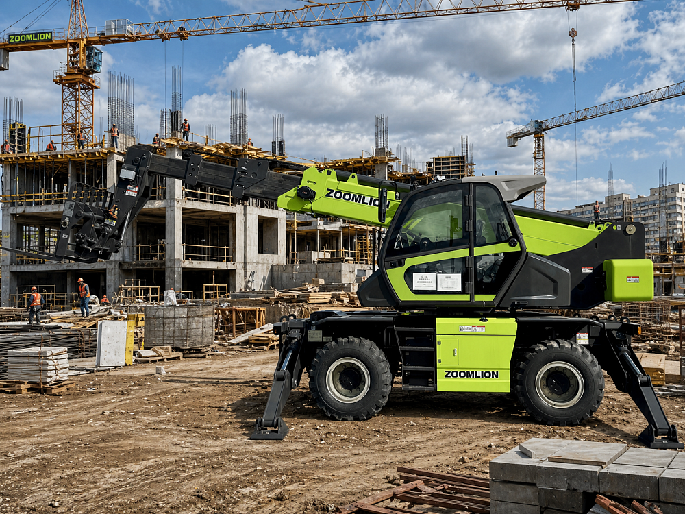 Телескопический погрузчик ZOOMLION ZTH4518R на Кавказе