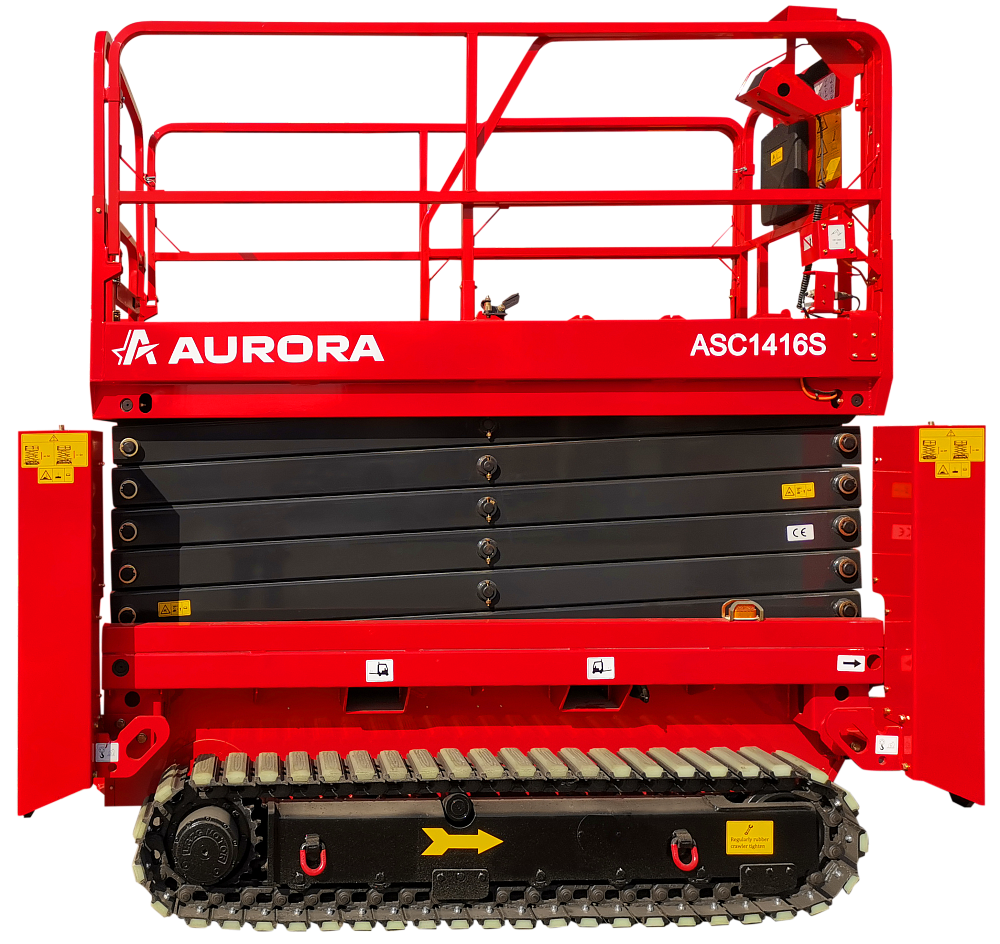 Ножничный гусеничный подъемник Aurora ASC1416S на Кавказе