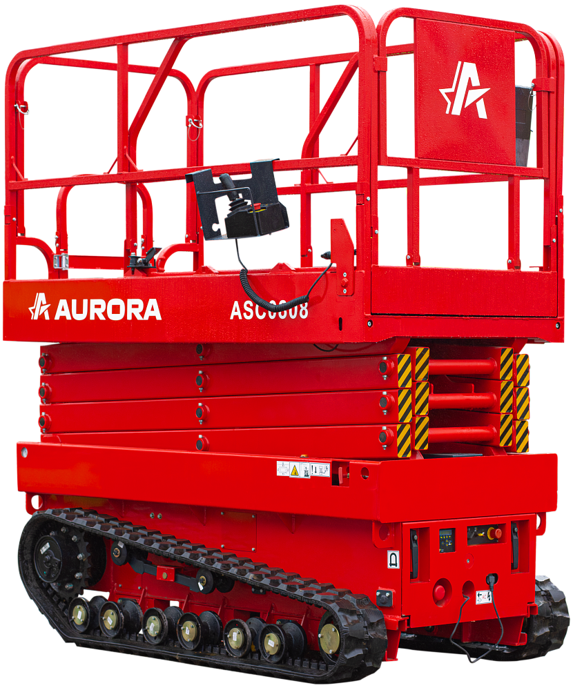 Ножничный гусеничный подъемник Aurora ASC0808 на Кавказе