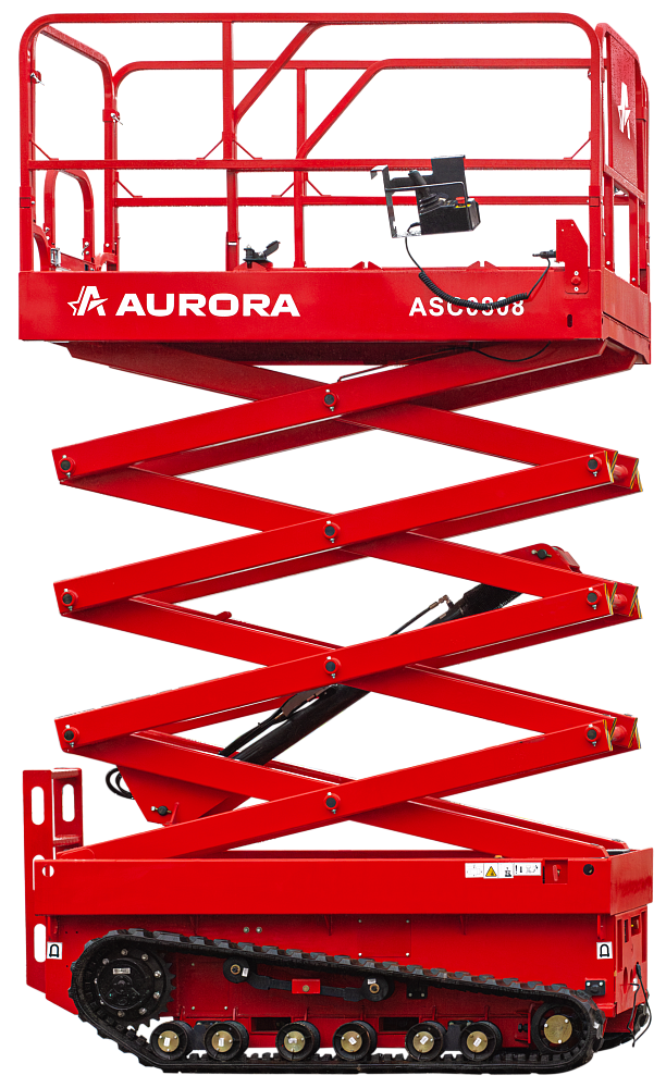 Ножничный гусеничный подъемник Aurora ASC0808 на Кавказе