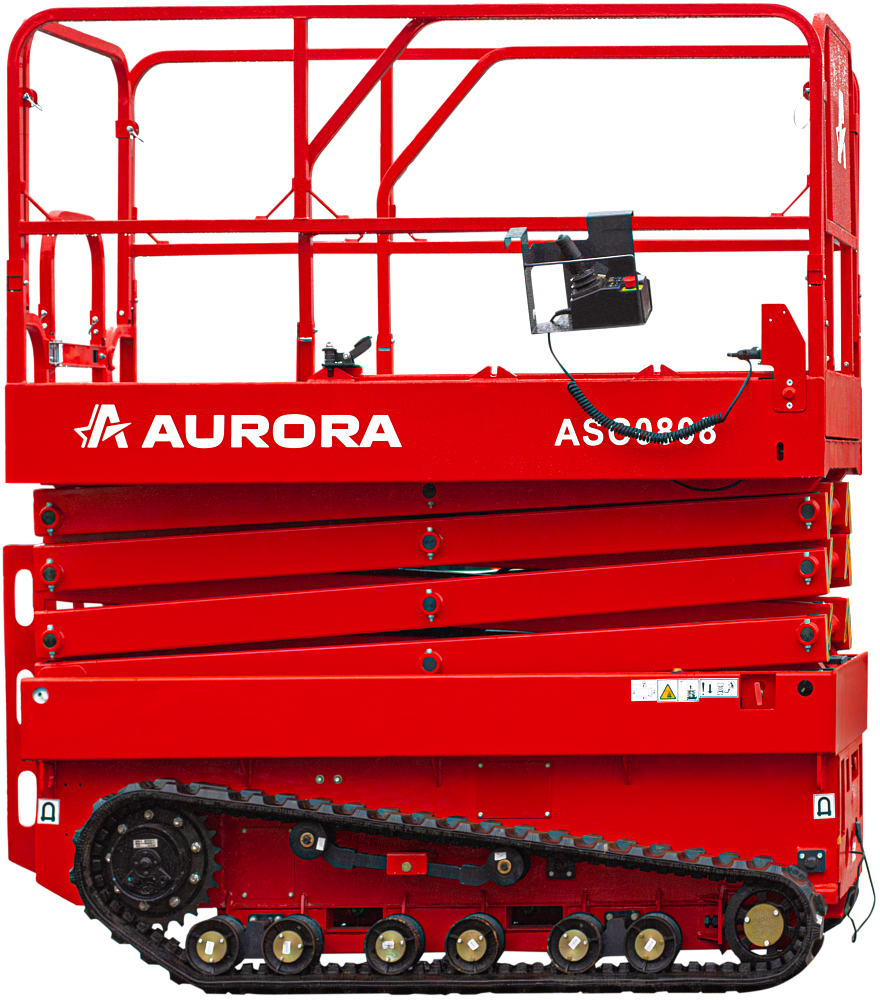 Ножничный гусеничный подъемник Aurora ASC0808 на Кавказе